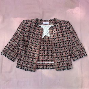 Sonia Rykiel Cropped Tweed Blazer